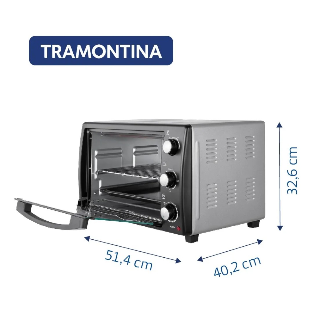HORNO ELECTRICO TRAMONTINA GLASS COOK 40L - Imagen 5