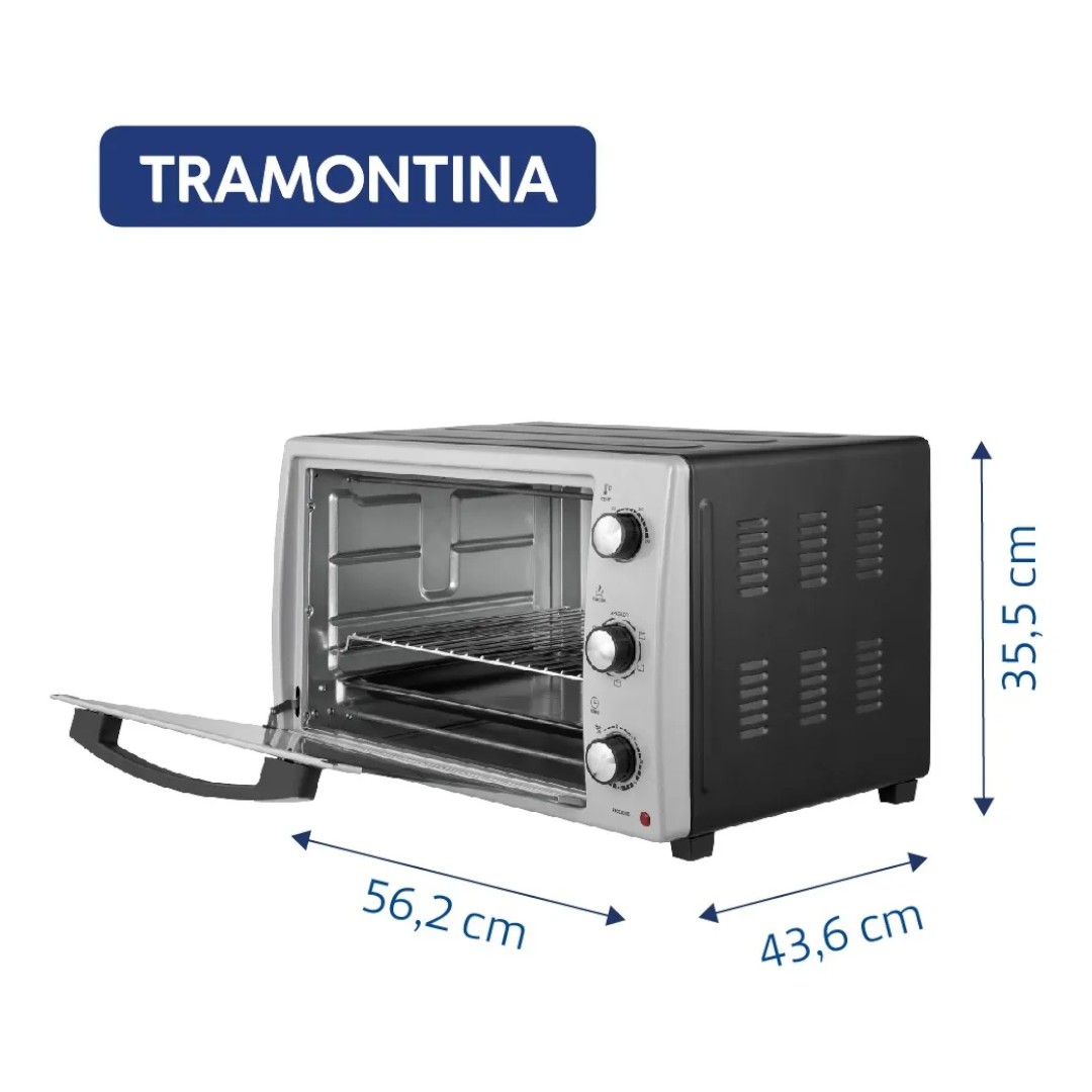 HORNO ELÉCTRICO TRAMONTINA SILVER COOK 55L - Imagen 2