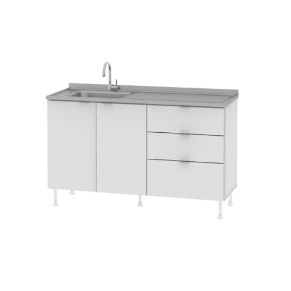 DIELFE BAJO MESADA CONFORT 1.40 - Imagen 2