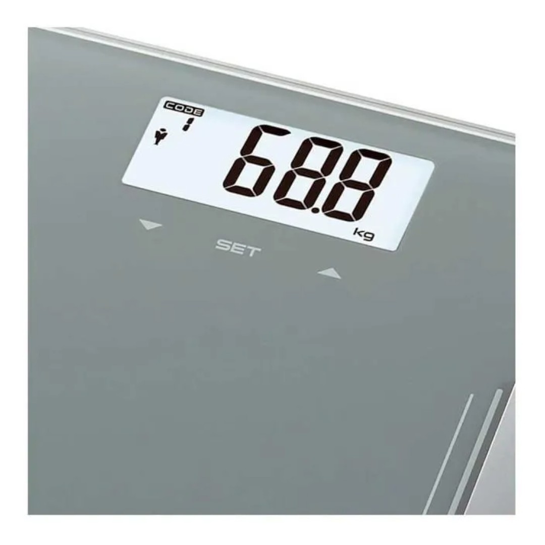 BALANZA PERSONAL DIGITAL CON ANALIZADOR ASPEN MULTIFUNCÍON EF-100 GRIS - Imagen 2