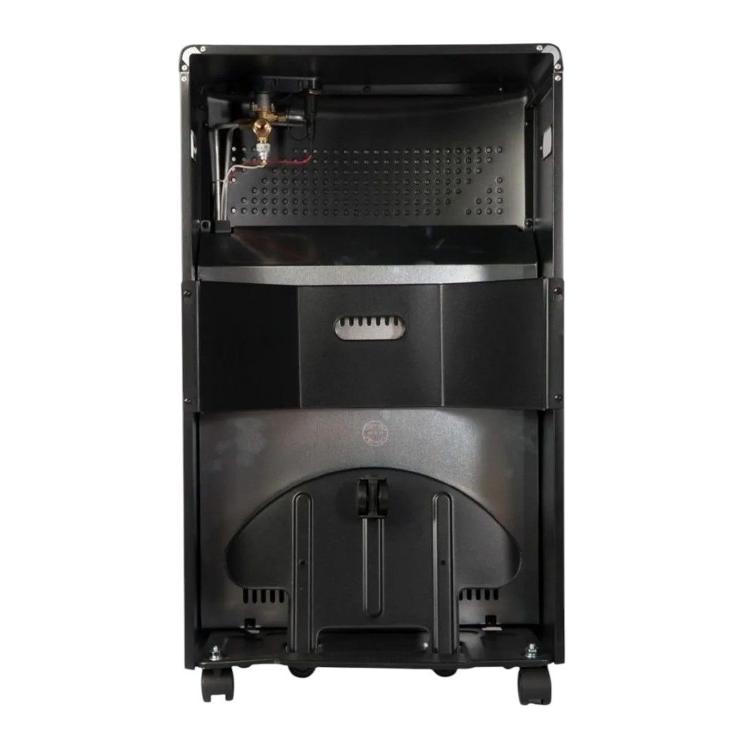 ESTUFA GARRAFERA PLEGABLE BRAM METAL 23748/2 COLOR NEGRO - Imagen 2