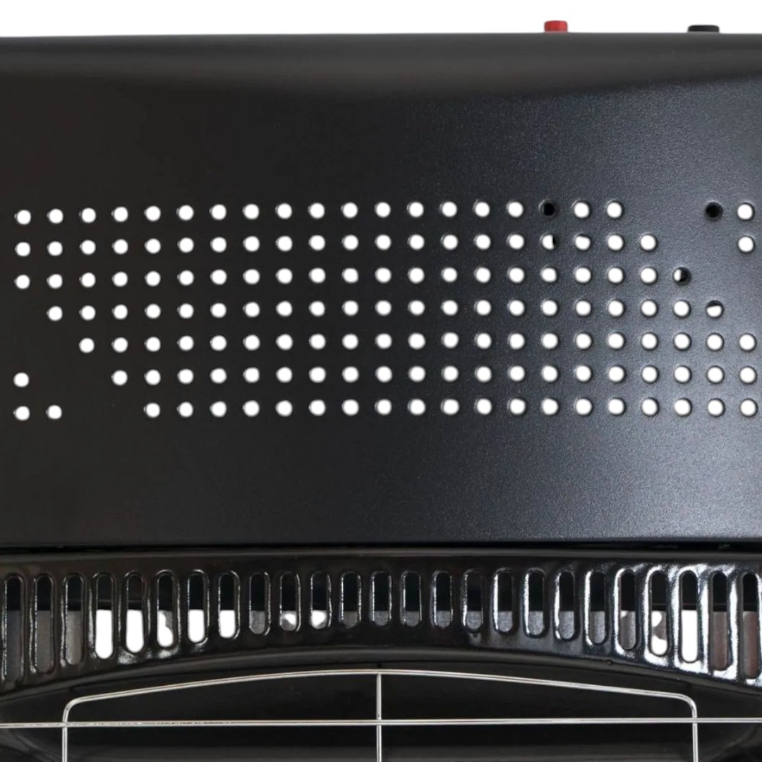 ESTUFA GARRAFERA PLEGABLE BRAM METAL 23748/2 COLOR NEGRO - Imagen 5