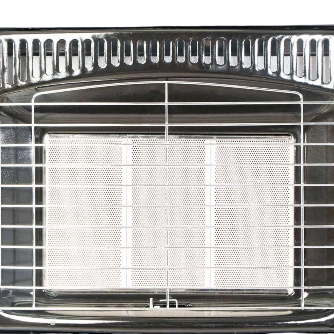 ESTUFA GARRAFERA PLEGABLE BRAM METAL 23748/2 COLOR NEGRO - Imagen 6