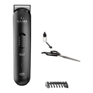 GAMA CORTADORA DE PELO BLACK TITANIUM CARGA USB TRIMMER T827 COLOR NEGRO