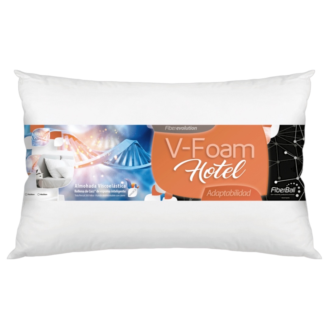 FIBERBALL ALMOHADA V-FOAM EVOLUTION 70X50