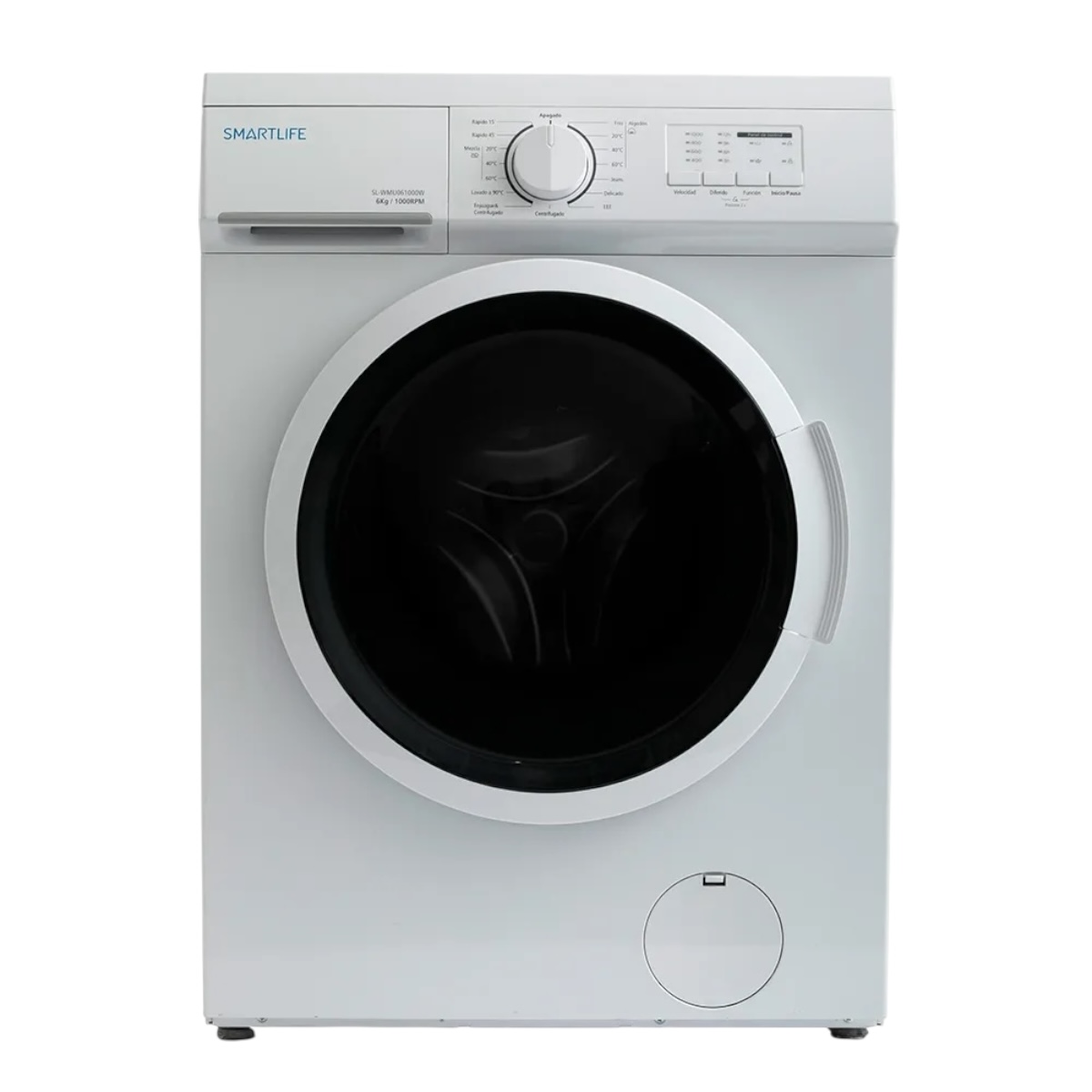 LAVARROPAS SLIM 6KG 1000RPM SMARTLIFE - Imagen 2