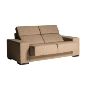 SILLON LOTUS CHAISE LONG RETRACTIL ESTRUCTURA MADERA MACIZA