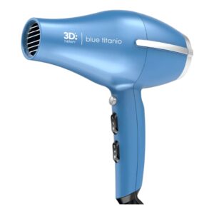 GAMA SECADOR TEMPO COMPACT 3D BLUE TITANIO