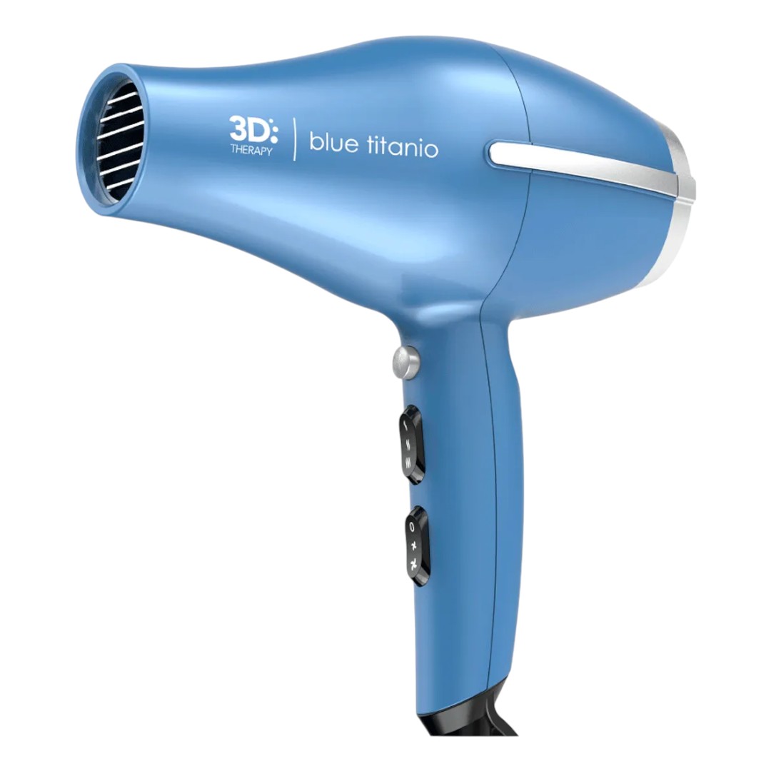 GAMA SECADOR TEMPO COMPACT 3D BLUE TITANIO